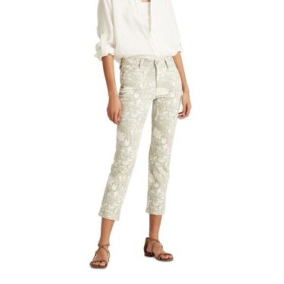 Ralph Lauren Print Jeans Size 6 - Picture 1 of 9
